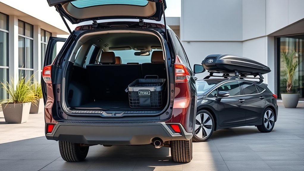 2026 toyota highlander cargo options