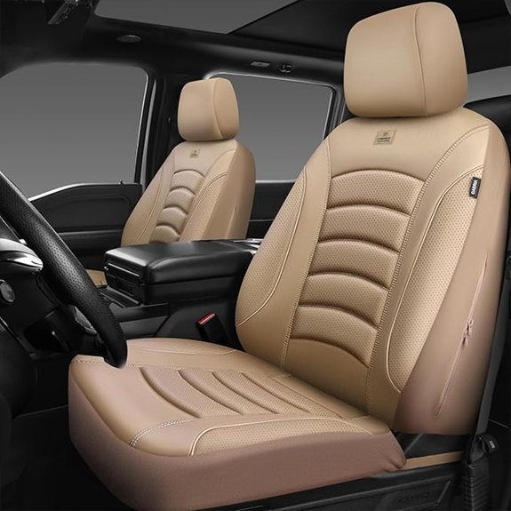 CAR PASS 3D Foam PU Leather Car Seat Covers