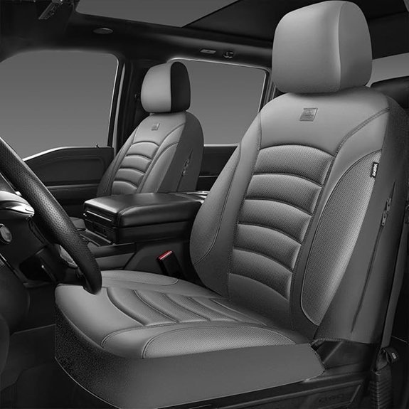 CAR PASS 3D Foam PU Leather Seat Covers