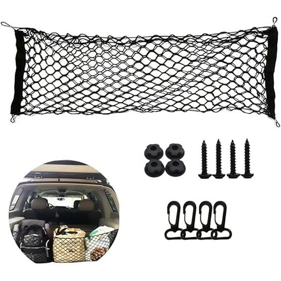 Toyota Highlander Adjustable Cargo Net with Hooks