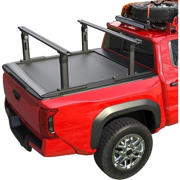 TRUMGETA Adjustable Truck Bed Rack for Mid-Size Pickups