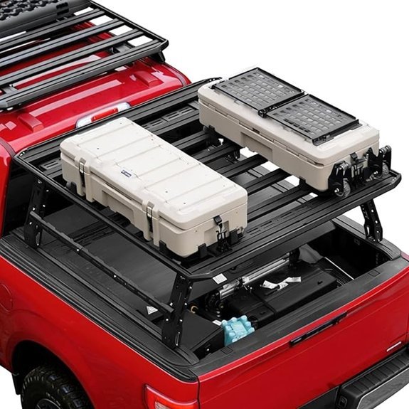 Trumgeta Adjustable Overland Bed Rack for Full-Size Pickups