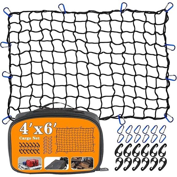 Cenipar Truck Cargo Net 4’x6’ to 8’x12