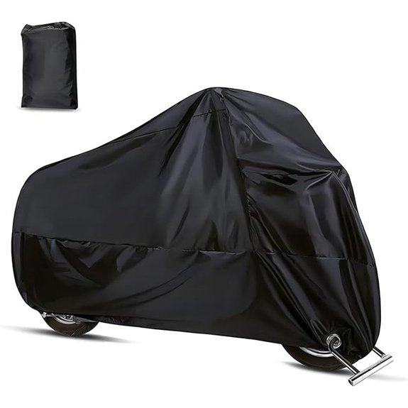 Motorcycle Cover for All Seasons with Storage Bag