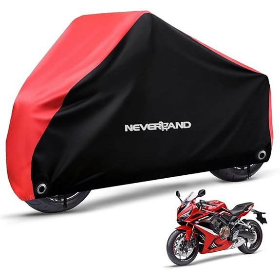 NEVERLAND Waterproof Motorcycle Cover for All Seasons