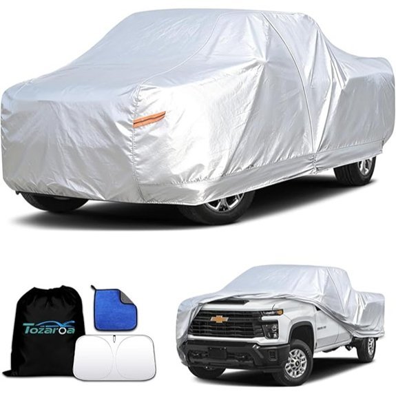 Waterproof All-Weather Car Cover for Trucks (251-262 inch)