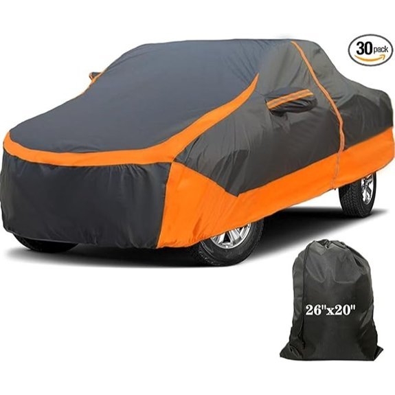 Waterproof All-Weather Truck Cover for Full-Size Pickup Trucks