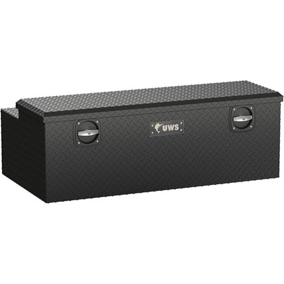 UWS EC20503 Secure Lock Aluminum Under Tonneau Tool Box
