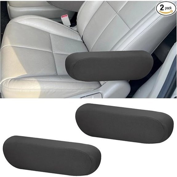 Augeny Car Front Seat Armrest Covers (2 PCS)