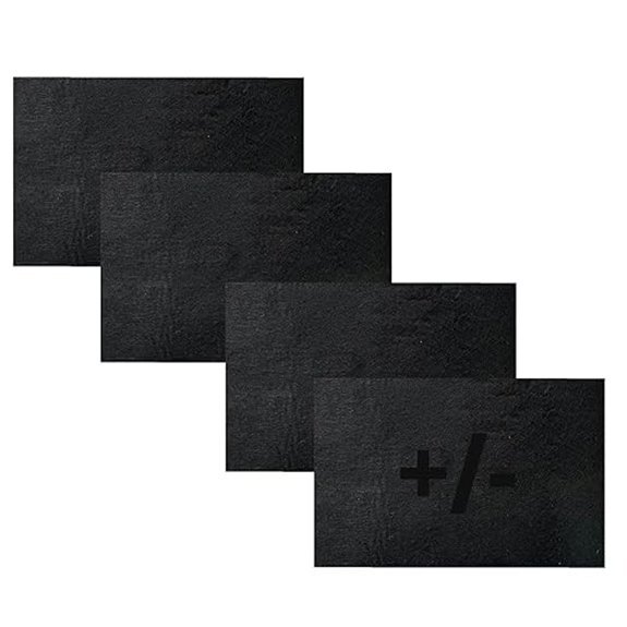 4 Pcs Battery Protector Mat for Cars Trucks Boats