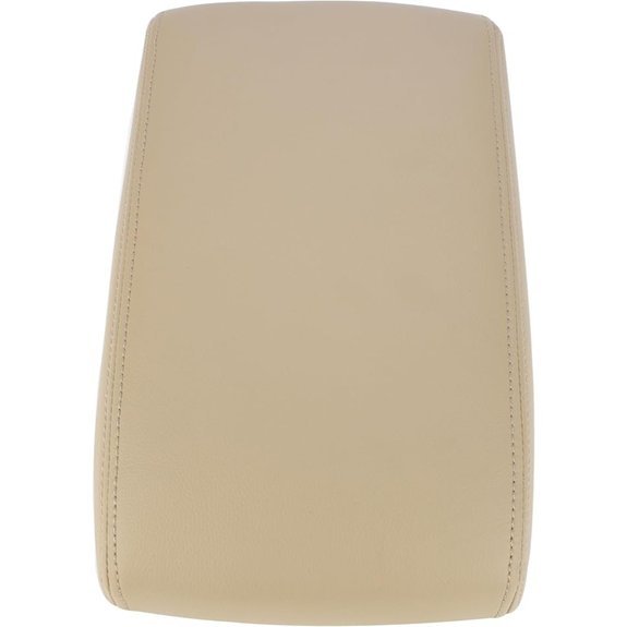 SCITOO Beige Armrest Console Lid Cover for Highlander