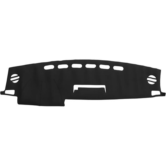 Toyota RAV4 Dash Cover Without HUD Black