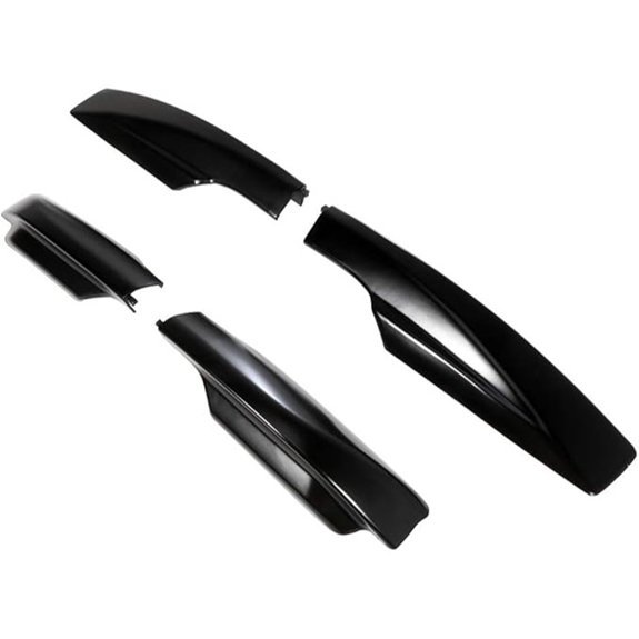 Roof Rack Covers Black for Toyota RAV4 2006-2012 4 x Roof rack covers