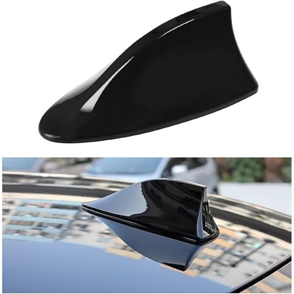 Shark Fin Antenna Cover for Cars (Black)