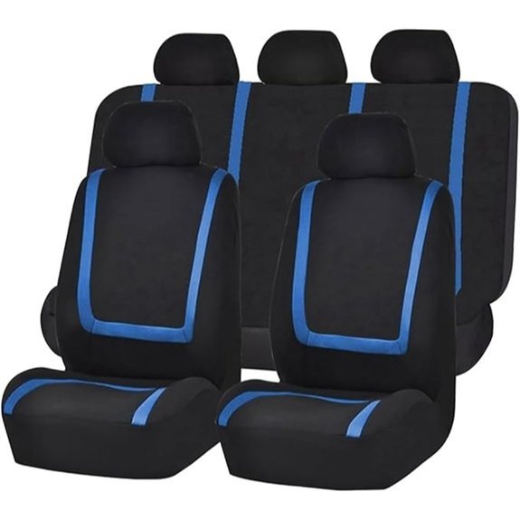 Toyota RAV4 Cloth Car Seat Covers H-Blue