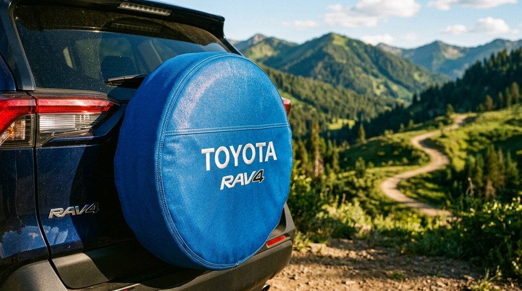 Best Toyota RAV4 Tire Covers in Blue for 2026 Adventure Seekers