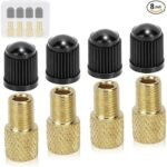 brass presta valve adapters