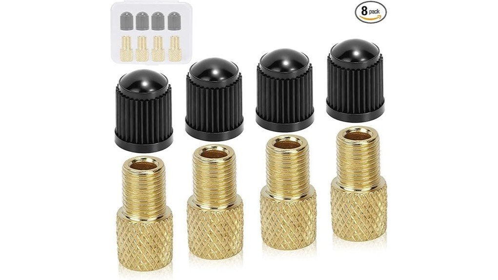 4 PCs Brass Presta Valve Adapter Review