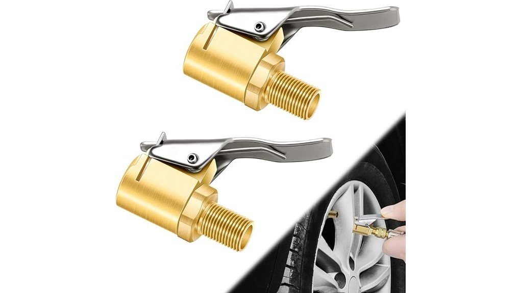 2 Pcs Brass Locking Tire Air Chuck Review