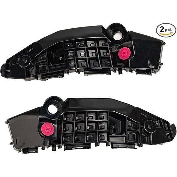 BXZ Front Bumper Cover Retainer Bracket Pair