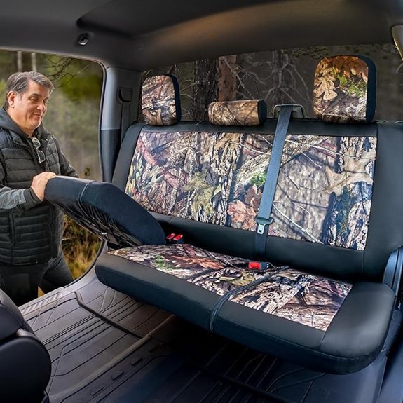 Mossy Oak Camo Truck Bench Seat Cover