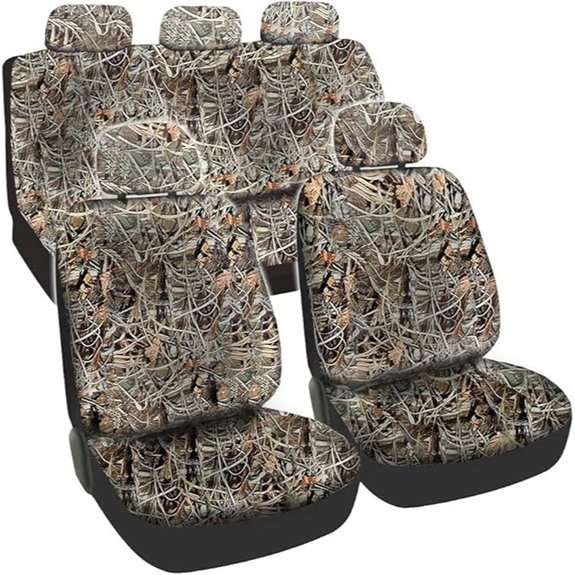 CarsCover Full Camo Seat Covers for Auto Truck/SUV