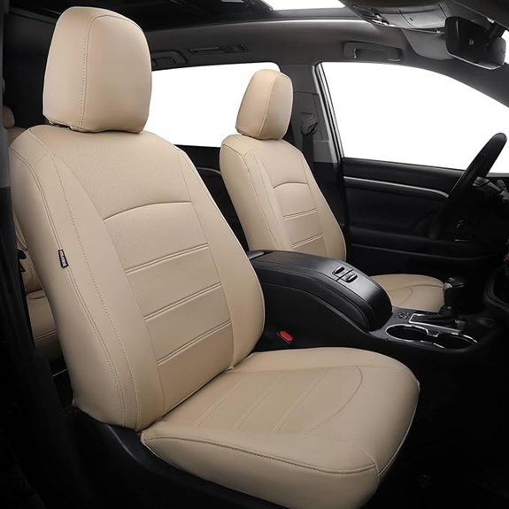 Highlander Faux Leather Seat Covers for Captain's Chairs