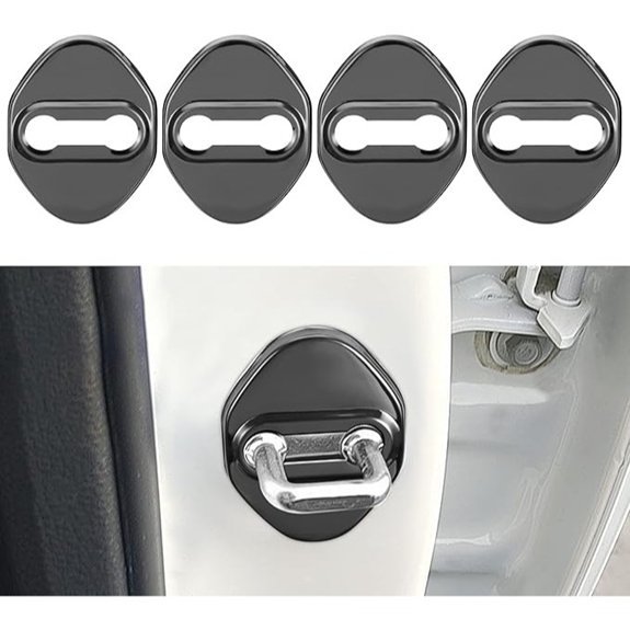 TOMALL Car Door Lock Latch Covers (4pcs)