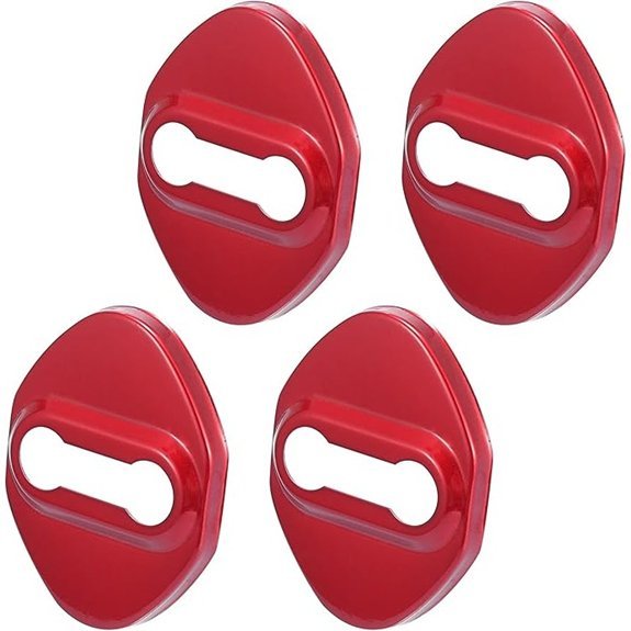 X AUTOHAUX Car Door Lock Cover Protectors