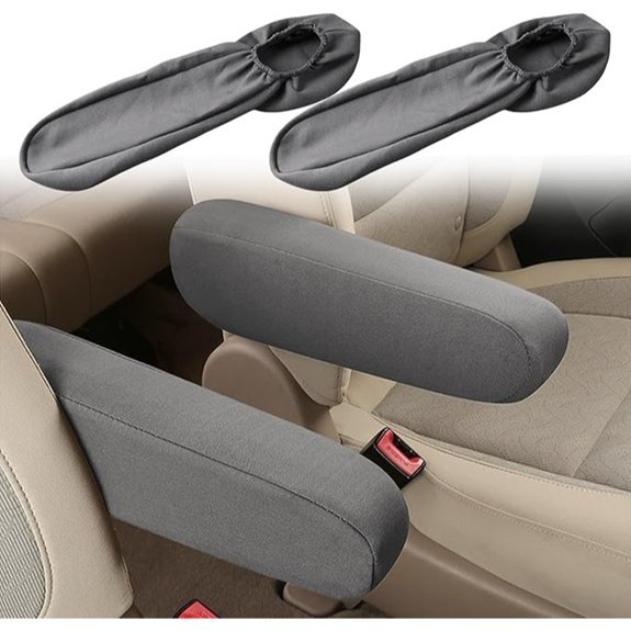 2PC Universal Car Front Seat Armrest Covers