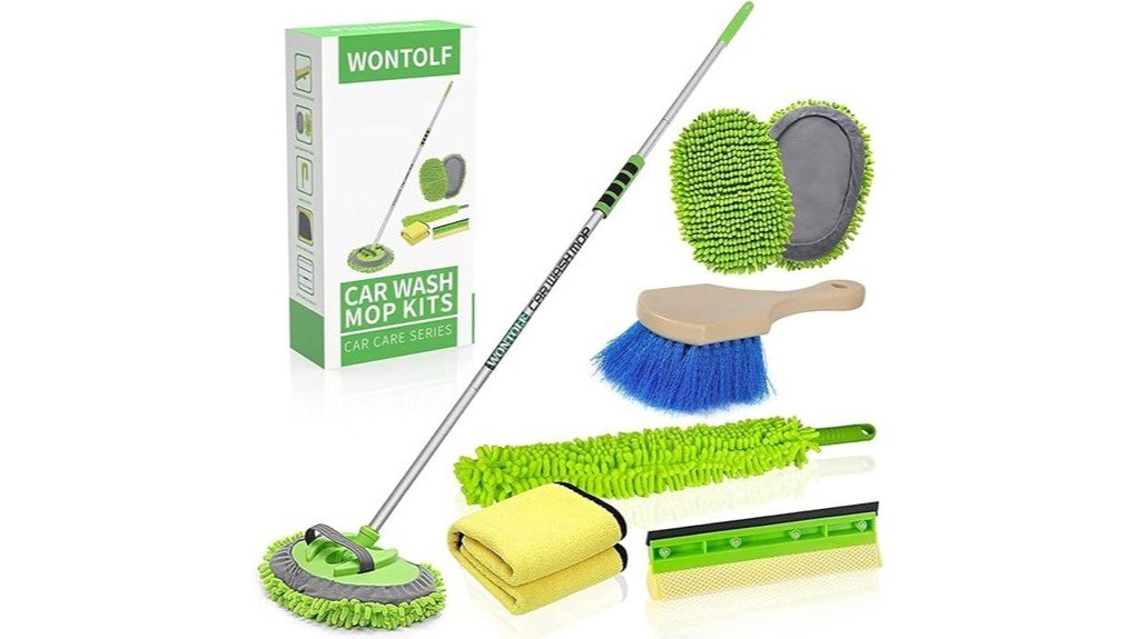 Wontolf 62” Car Wash Brush Kit Review