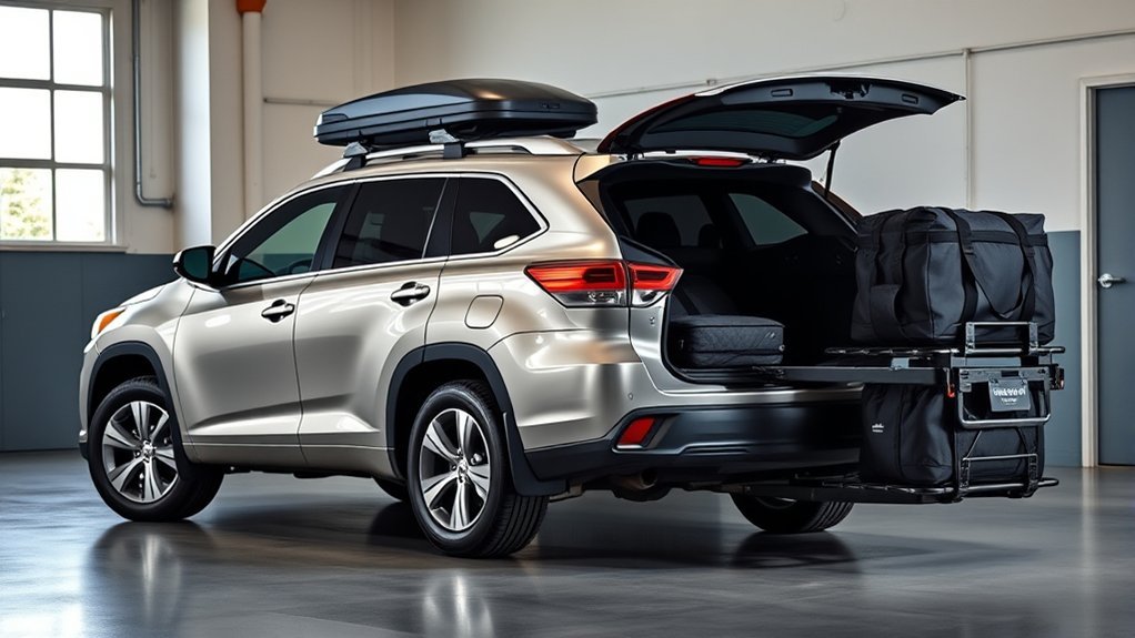cargo options for highlander