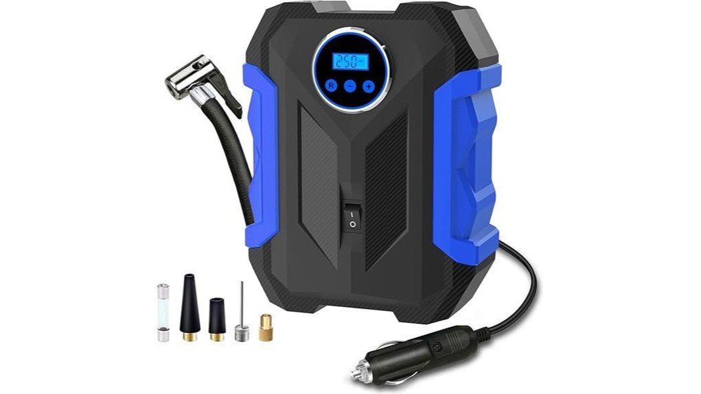 carsun digital air compressor