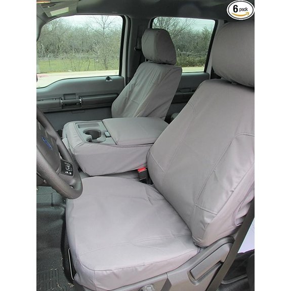 Durafit F150/F250/F350/F450 Seat Covers (Charcoal Gray)