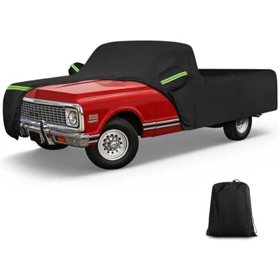 QUNSUNUS Waterproof Car Cover for Chevrolet C10 Truck