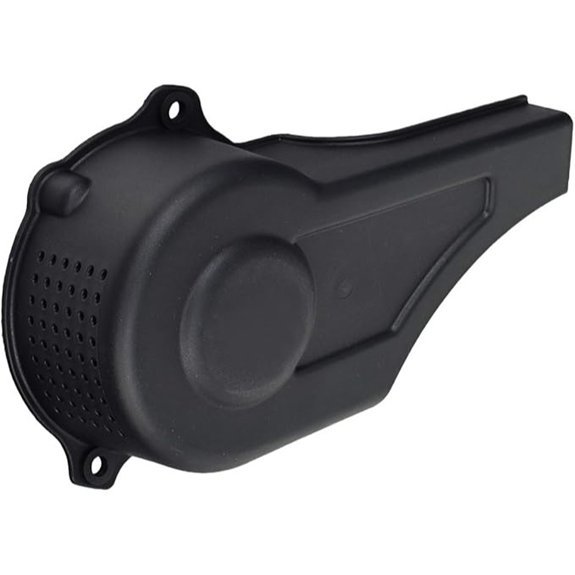 AlveyTech Black Plastic Clutch Cover for Coleman Bikes