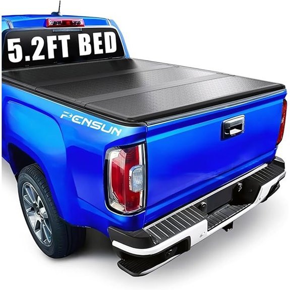 PENSUN Tri-Fold Truck Bed Cover for Colorado/Canyon