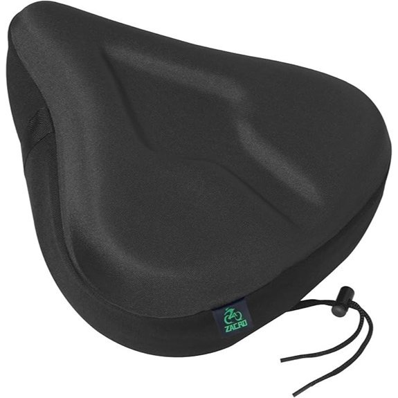 Zacro Gel Padded Bike Seat Cushion for Comfort