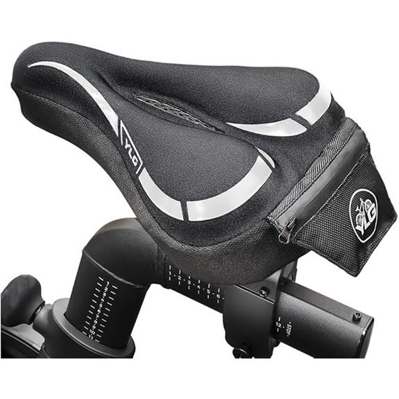 YLG Memory Foam & Gel Bike Seat Cover