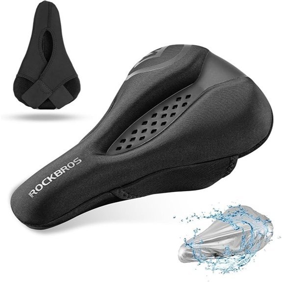 ROCKBROS Comfortable Gel Bike Seat Cover