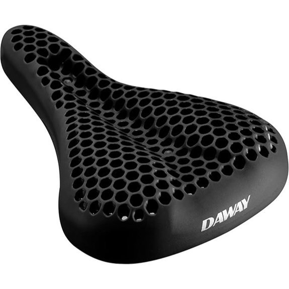 DAWAY Comfortable Bike Seat Cover (Silicone Gel & Foam)