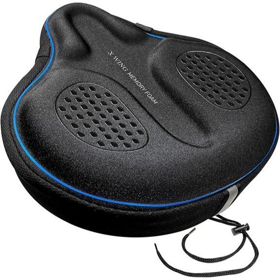 X WING Padded Bike Seat Cover with Memory Foam