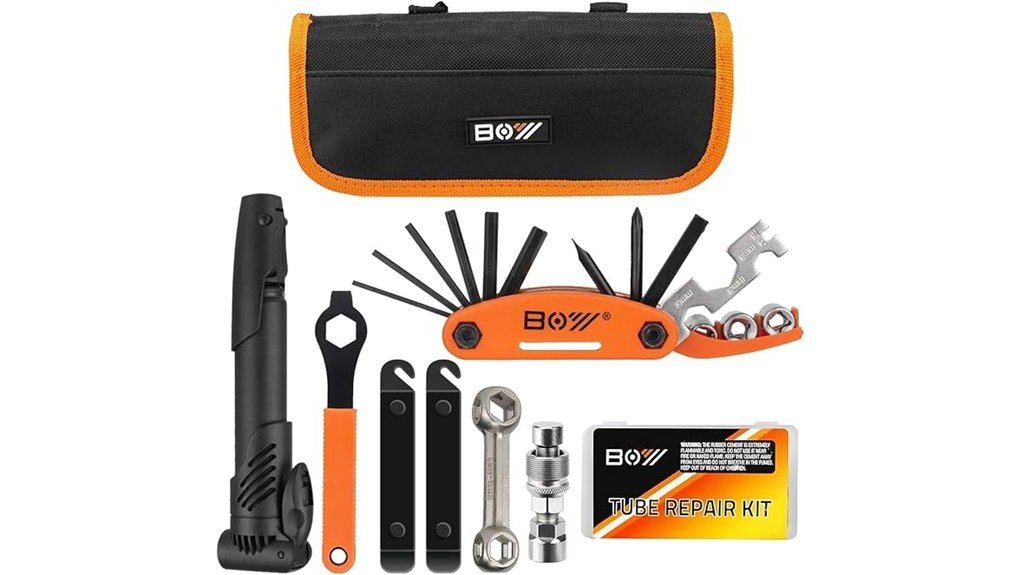 Bicycle Repair Bag With Tire Pump Review