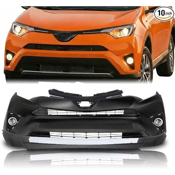 Complere Front Bumper Kit for 2016-2018 Toyota Rav4