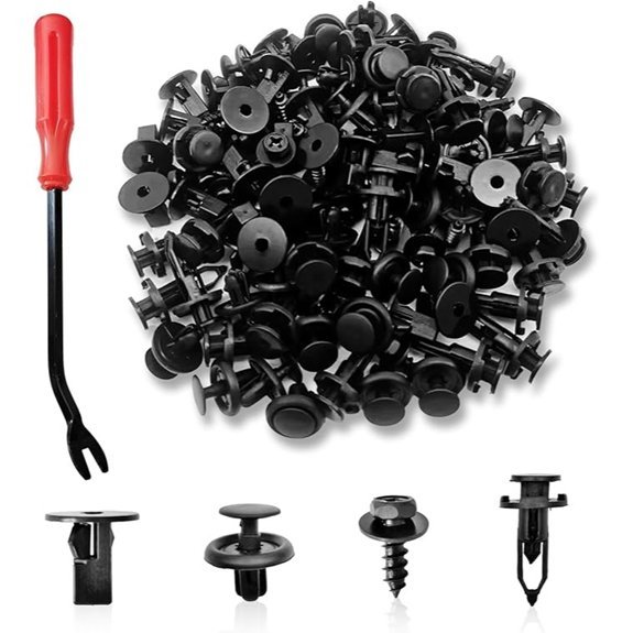 120Pcs 4-in-1 Bumper & Fender Clip Kit
