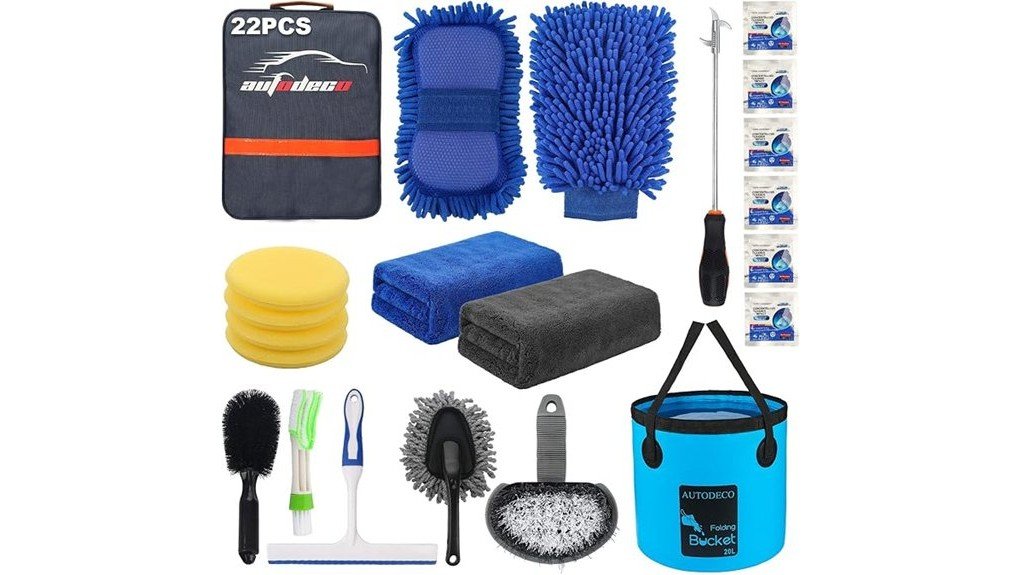 AUTODECO 22Pcs Car Wash Cleaning Tools Kit Review