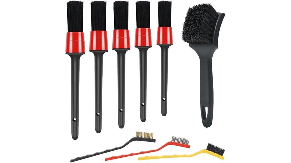 9pcs Detailing Brush Set Review