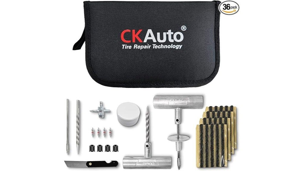 CKAuto Universal Tire Repair Kit Review
