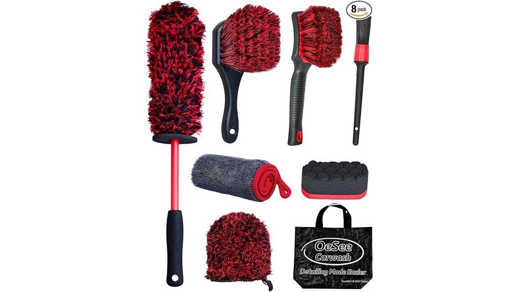 Oesee 8PCS Wheel Cleaning Kit Review