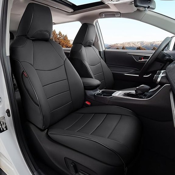 Ranaya Custom Fit RAV4 Hybrid Seat Cover (Black)